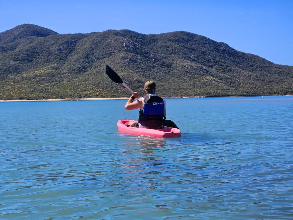 Kayaking On calm waters